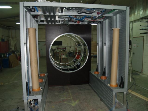 Nostromo für Sindelfingen kurz vor der Fertigstellung 2008