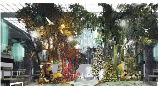 Zauberwald im KaDeWe in Berlin 2008